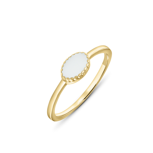 Luna | Moedermelk Ring Goud